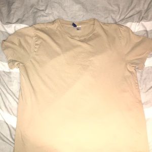 Tan H&M Divided Tee